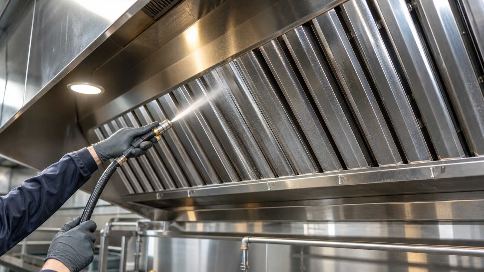 Restaurant hood cleaning service by All Clean Solutions